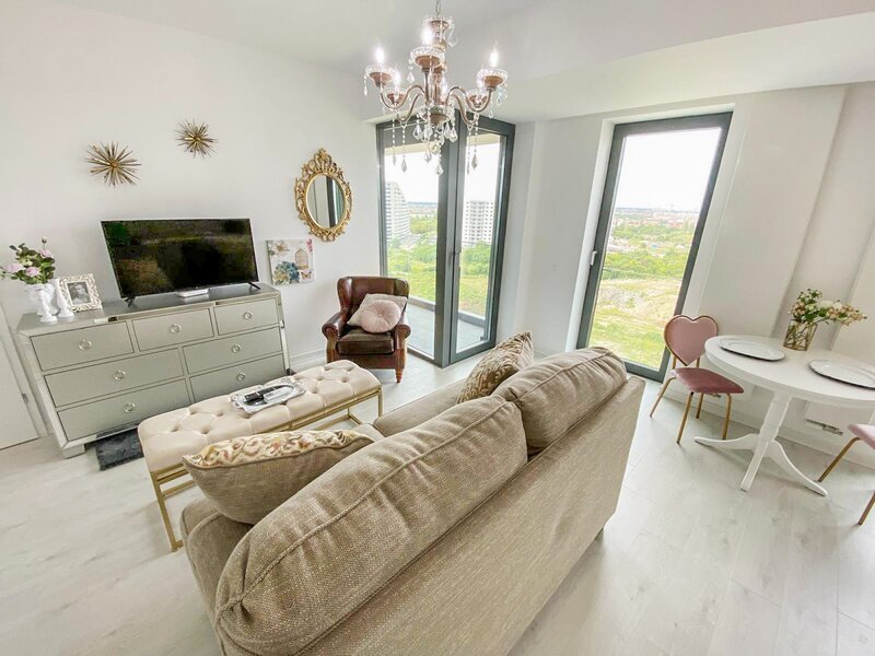 Cloud 9, Aviatiei, nord, studio dublu, TVA 0%, mobilat, parcare.